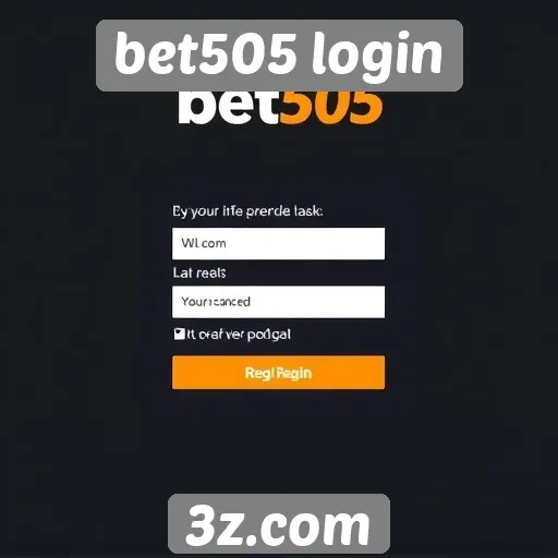 Processo de registro no bet505 login
